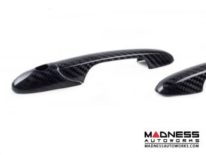 FIAT 500 Exterior Door Handle Kit - Carbon Fiber 
